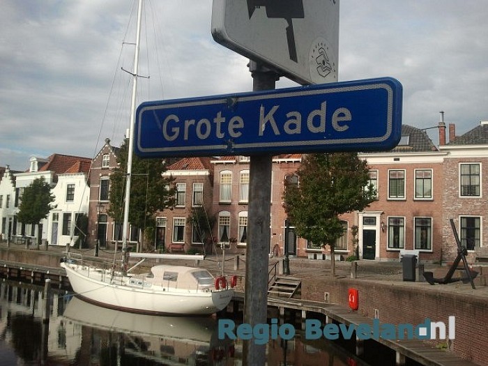 Baldadige mannen aangehouden op Grote Kade Goes - Foto: Richard de Looff