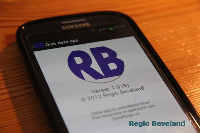 Android app van Regio Beveland vanaf nu te downloaden - Foto: Pim Haarsma